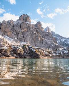 Lago di Coldai i Dolomitterne