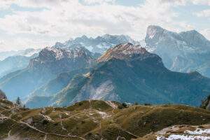 Udsigt i Dolomitterne