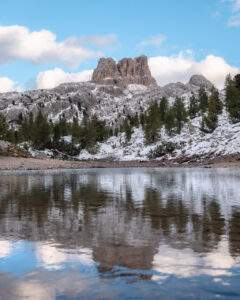 Flotte Lago di Limides i Dolomitterne