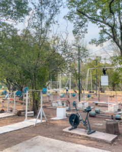 Træningslegeplads i Chapultepec