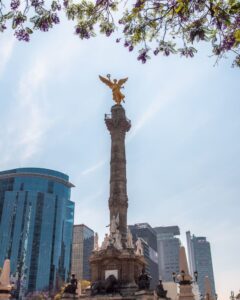 Uafhængighedsenglen på Paseo de la Reforma