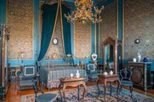 Indenfor i Chapultepec-slottet