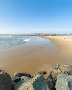 Den hundevenlige strand ved Ocean Beach