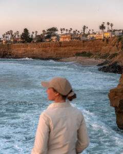 Victoria ved Sunset Cliffs lige inden solnedgang