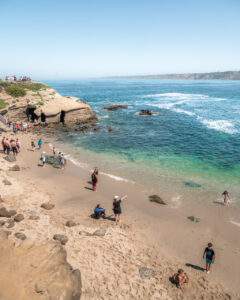 Strand i La Jolla