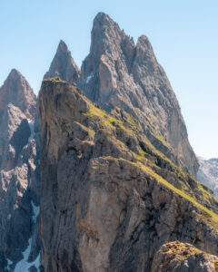 Secedas takkede bjergtinder