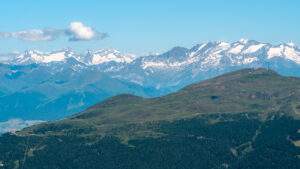 Udsigt fra Seceda i juni