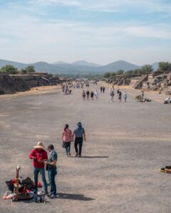 De Dødes Allé i Teotihuacan