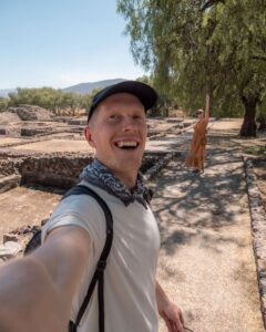 Alex og Victoria i Teotihuacan